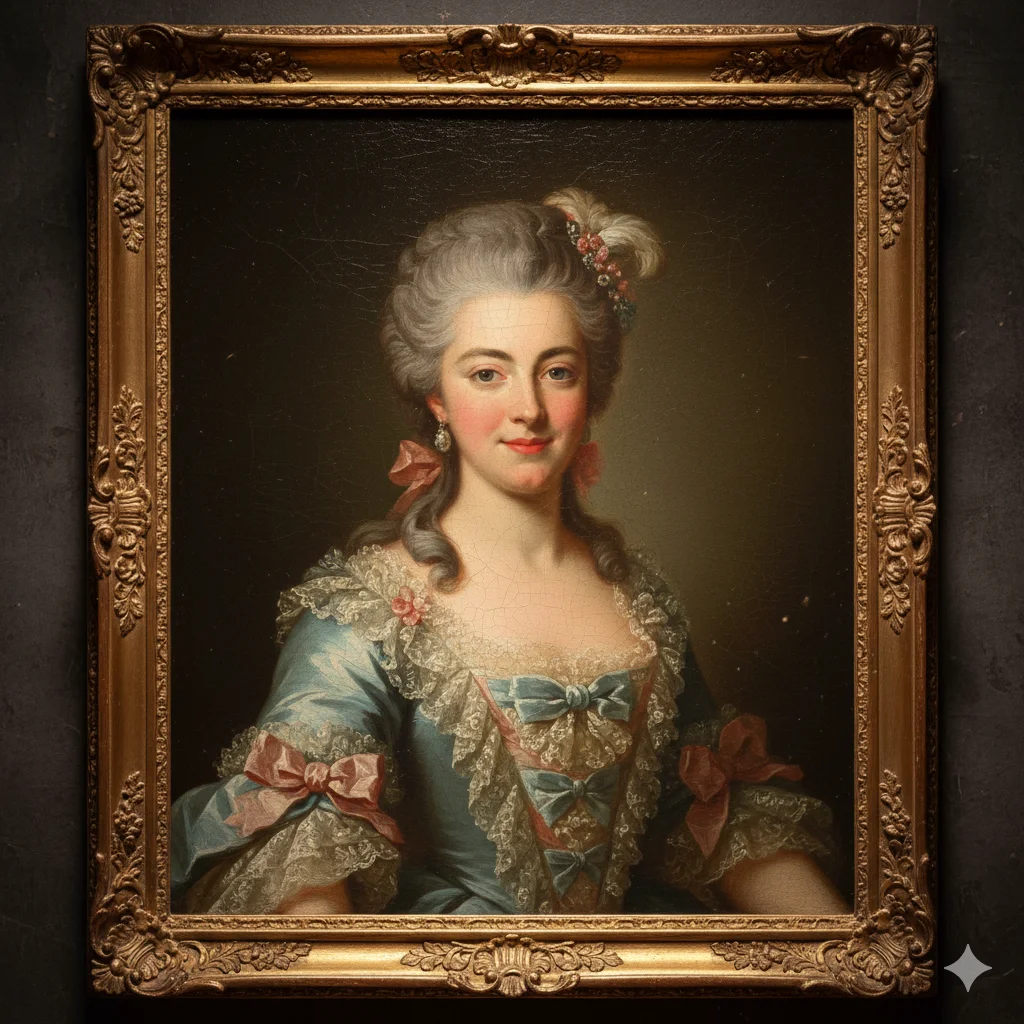 Портрет старовинний