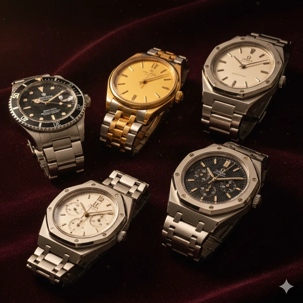 Колекція швейцарських годинників